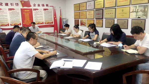 陕西地矿区研院有限公司各党支部召开纪律教育专题组织生活会