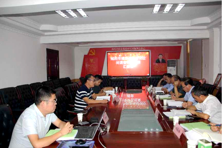 我公司首次承担的咸阳市规划造林绿化空间调查评估项目圆满完成