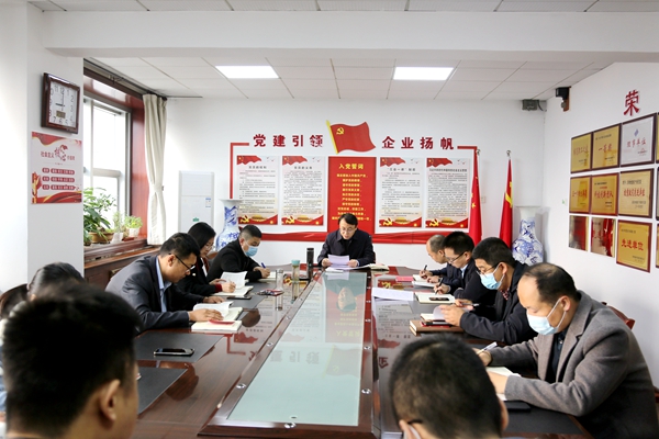 陕西地矿区研院有限公司召开党委理论学习中心组学习（扩大）会议学习贯彻党的二十大精神