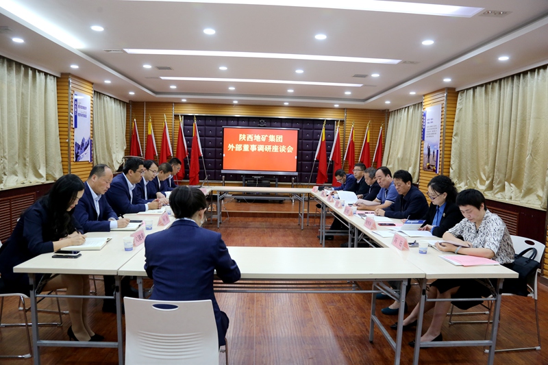 集团公司外部董事一行深入区研院调研指导工作