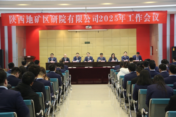 陕西地矿区研院有限公司召开2025年工作会议