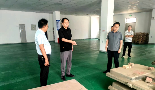  范乐伟一行深入陕西地矿生态环境礼泉公司检查指导工作